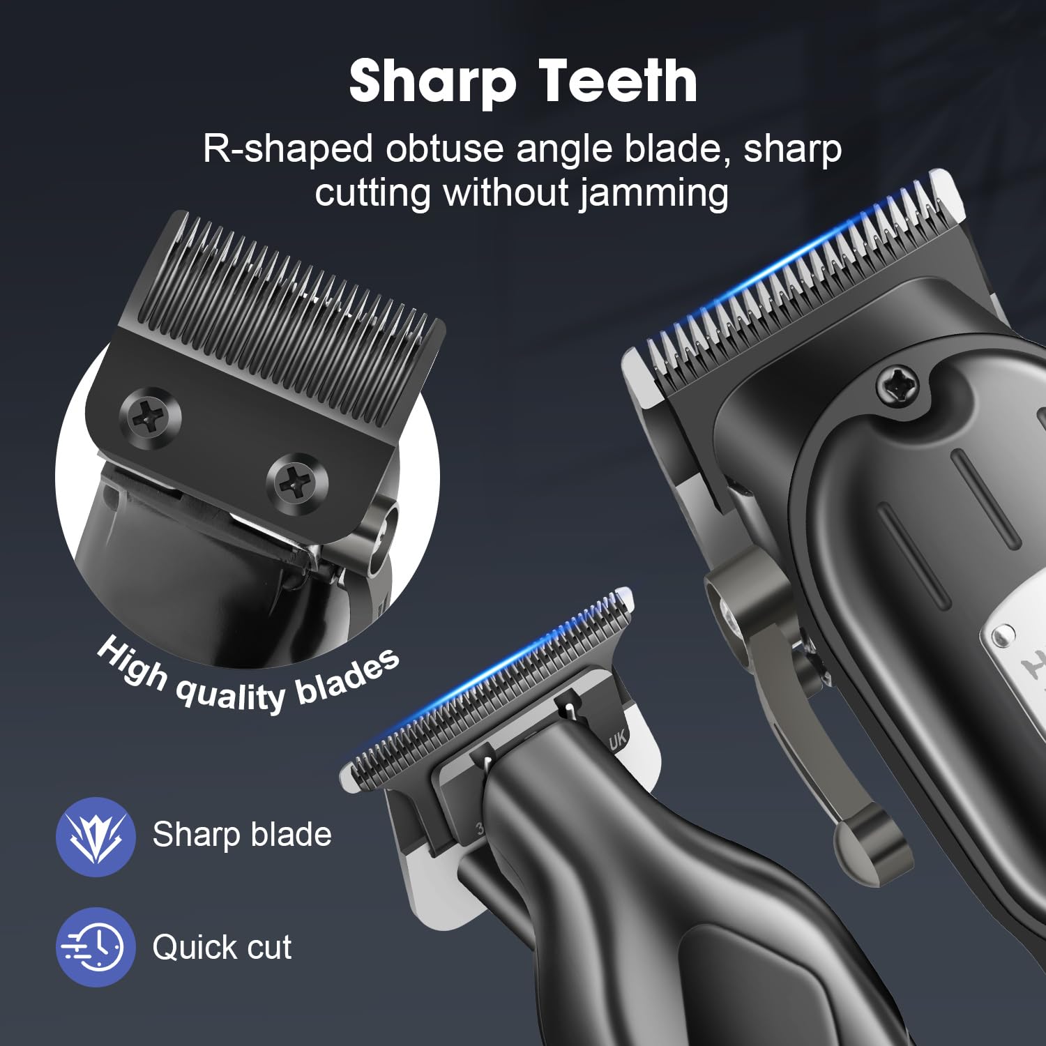 Amazon.co.jp: HIENA PRO プロフェッショナル ヘアクリッパー 男性用